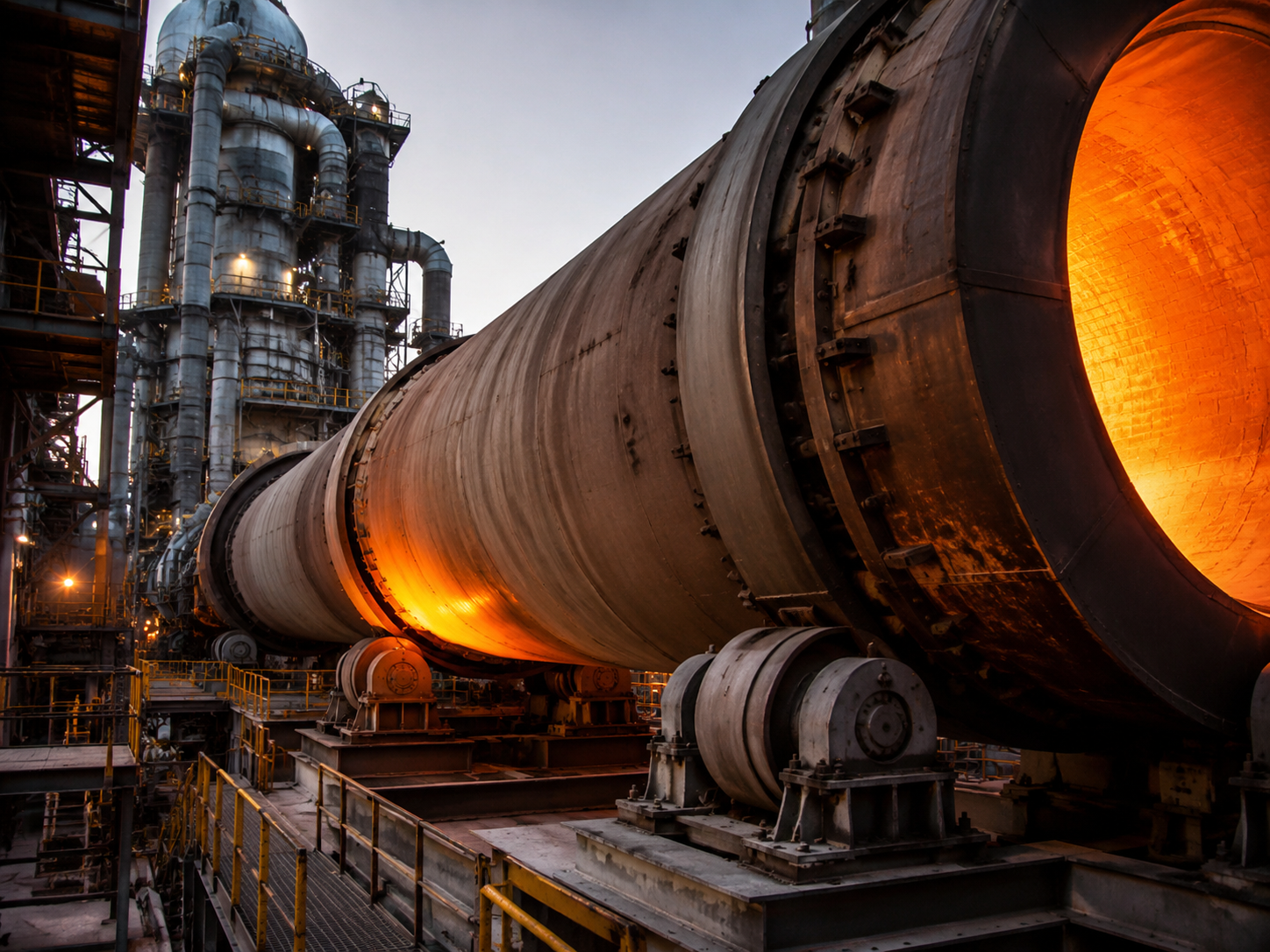 Cement rotary kiln